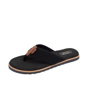 Yellow box Sarnia Flip Flop color black medium width new in Bo’s sandals